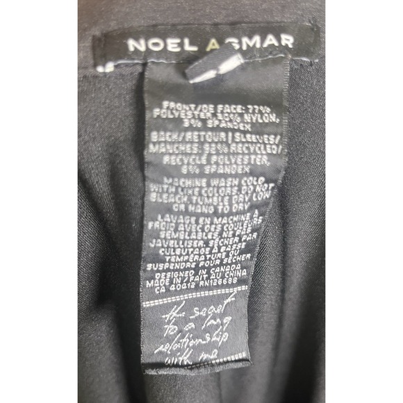 Noel Asmar Zipped stretch black Jacket Pockets Small Equestrian‎ Uniform - Picture 10 of 10